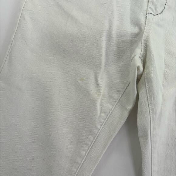 Women's Grace In L.A. White Embellished Pockets Jeweled Jeans Size 9/28 rn128119 - Picture 4 of 9